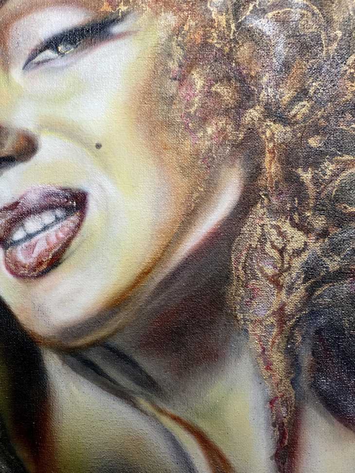 «The seductive charm of Marlene Monroe» - 1